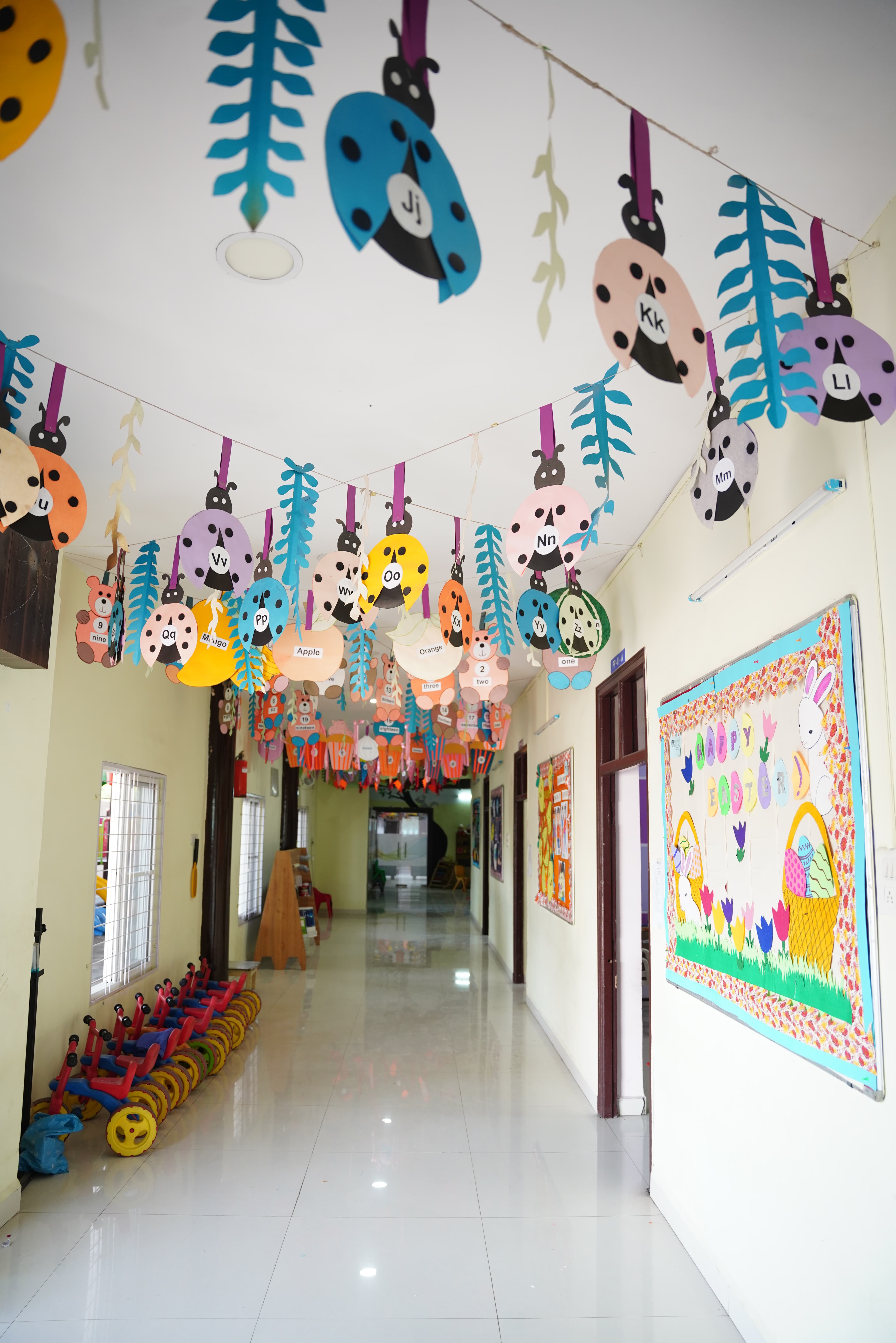Pre-primary corridor art