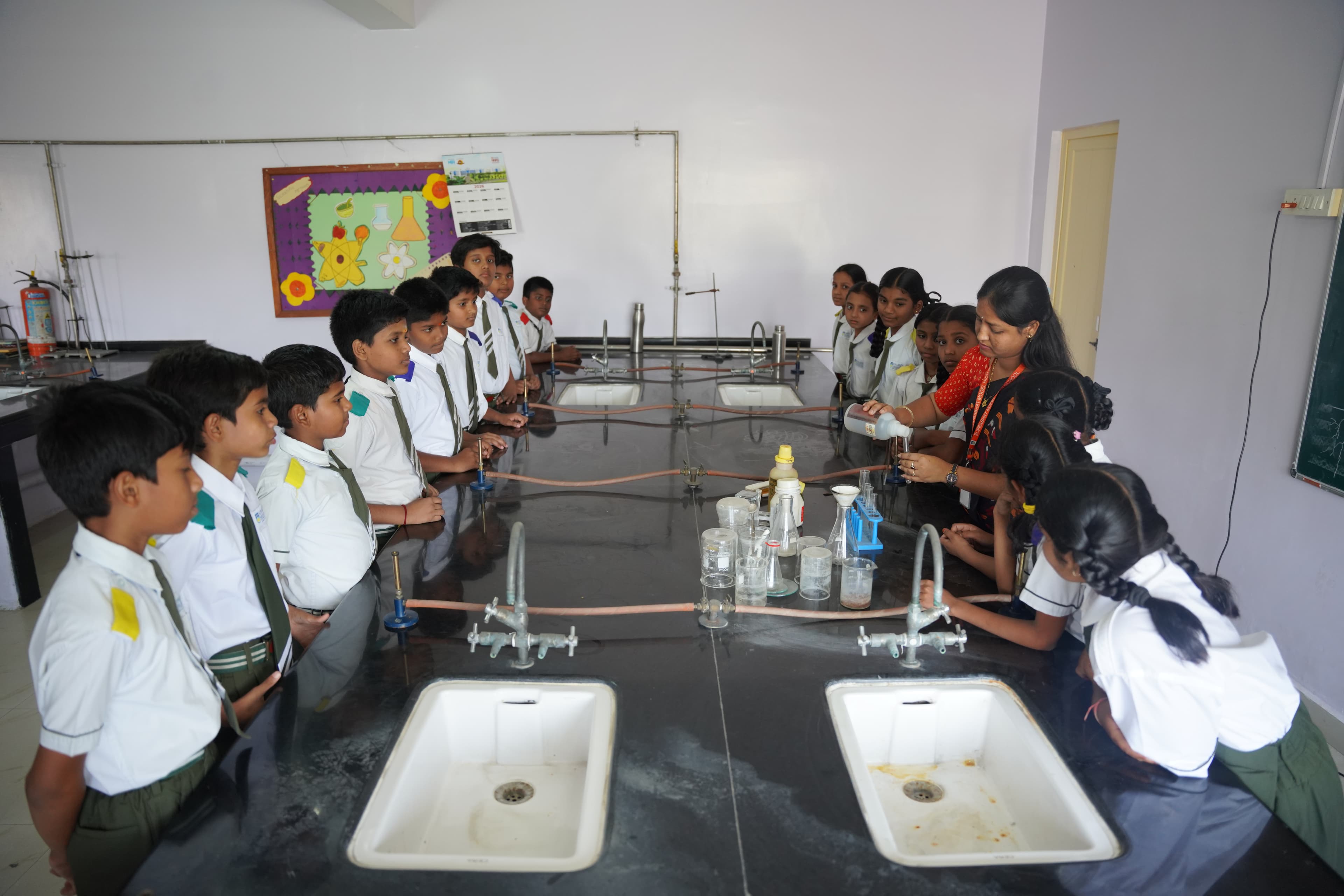Chemistry lab at SMHS