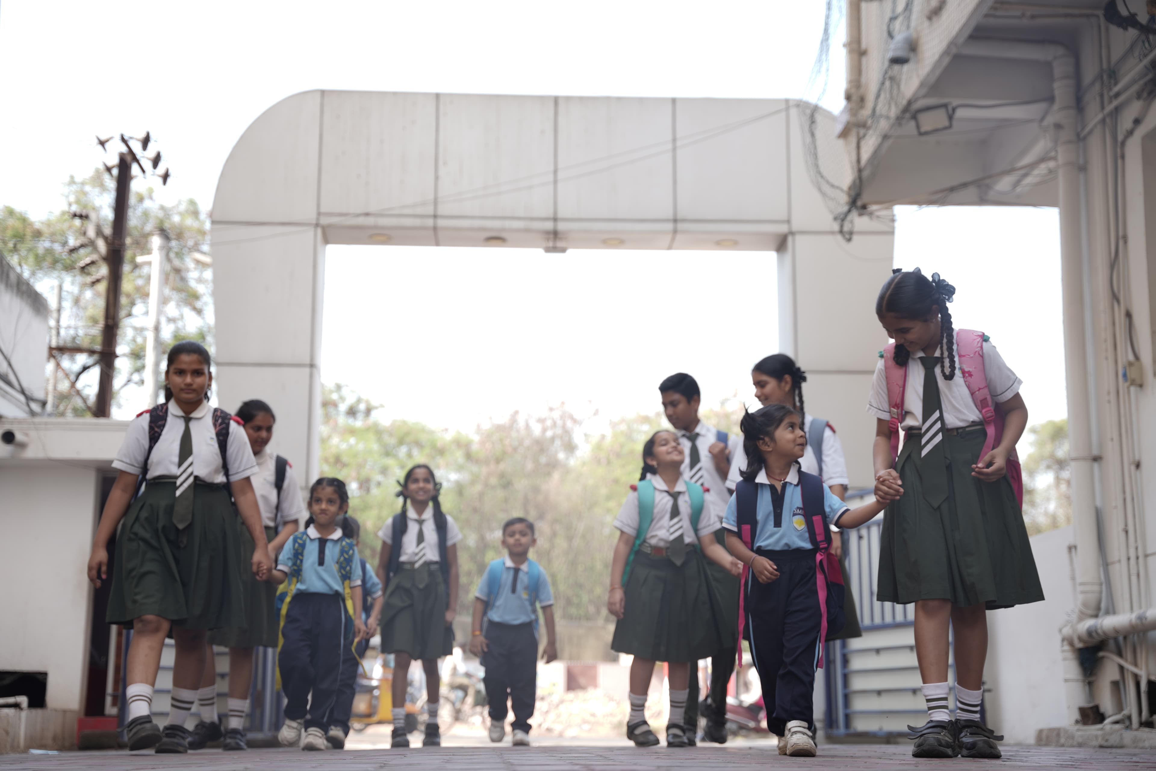 Suprabhat Model High School campus and learning environment