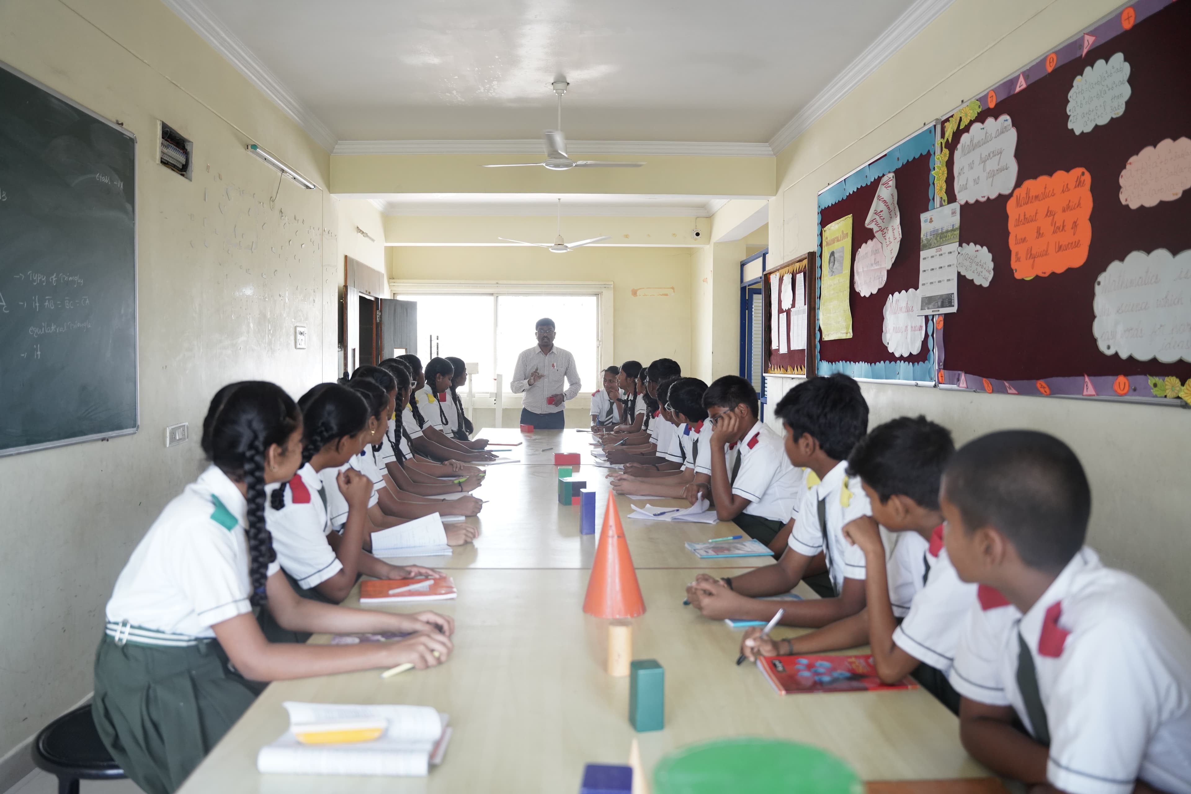 Maths lab at SMHS