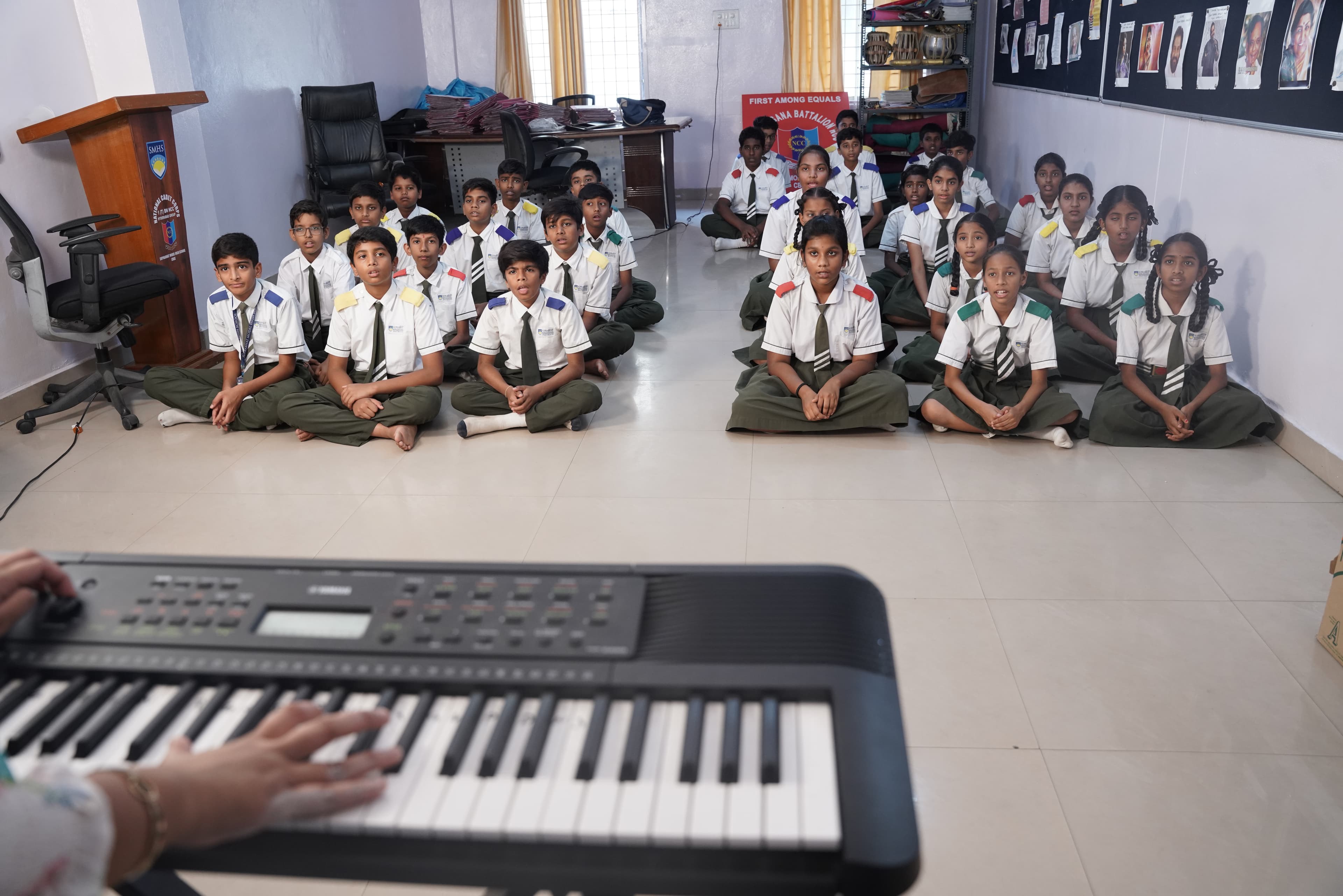 Music room at SMHS