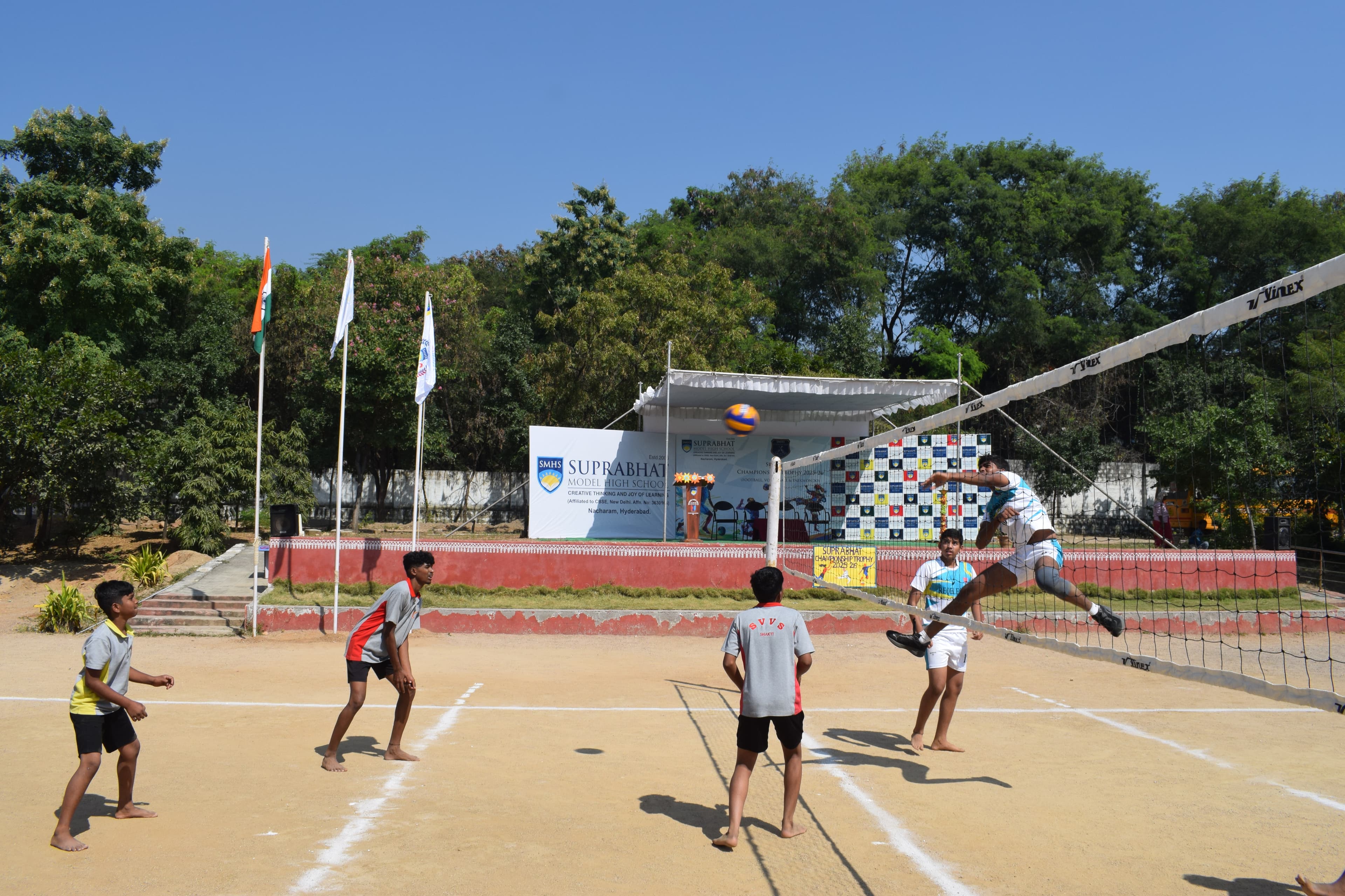 Volleyball court