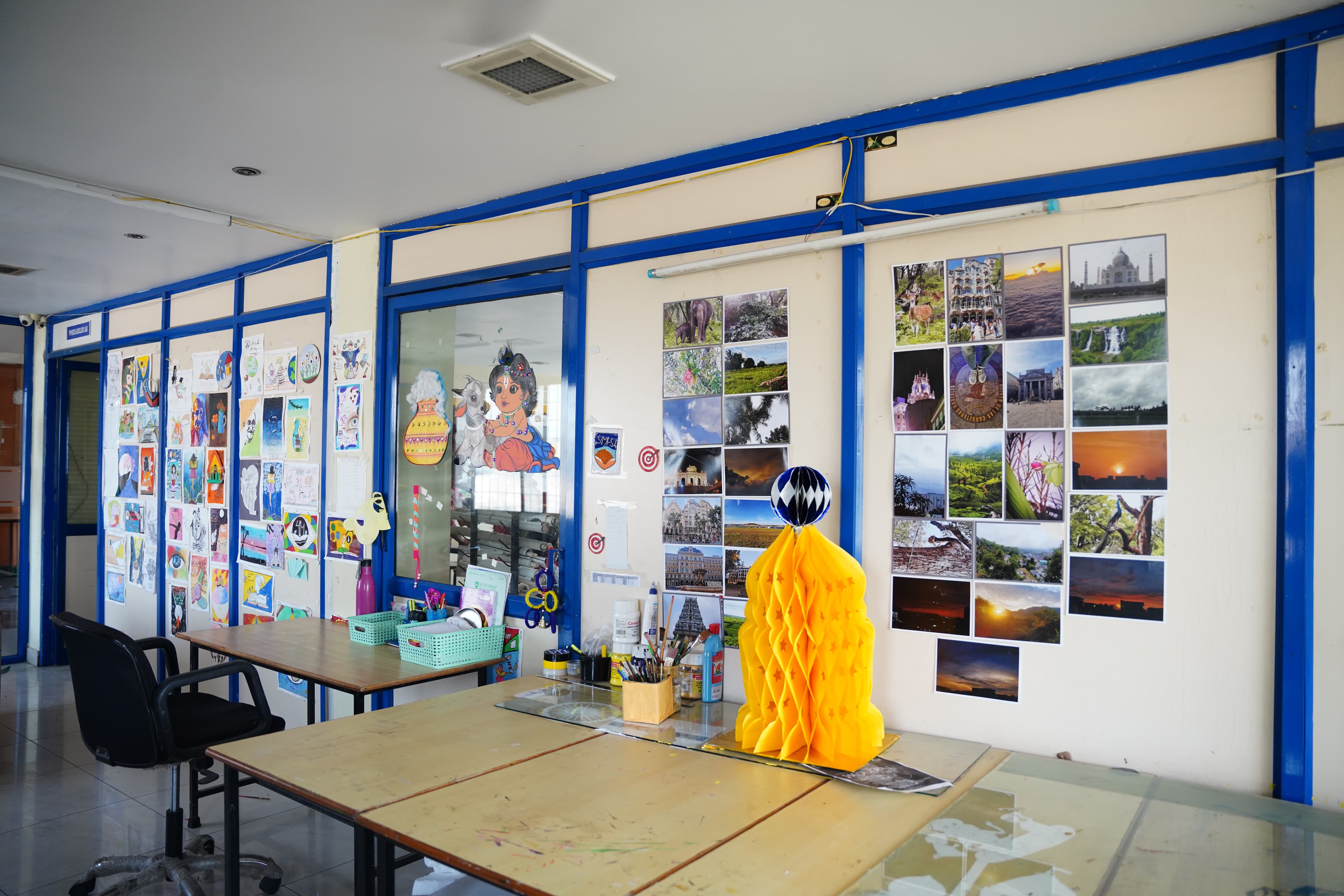 Monitored campus spaces