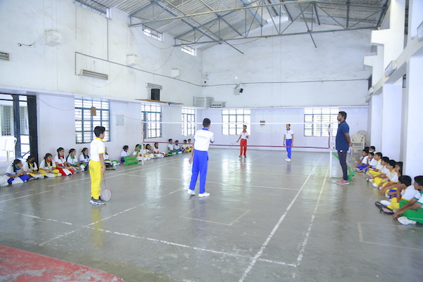 Suprabhat Model High School(SMHS) batminton facility